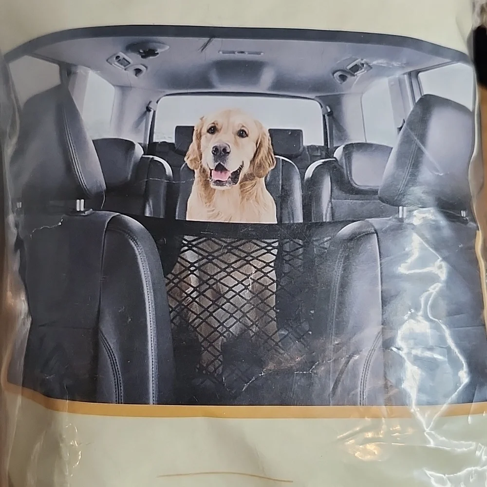 👉NEW DOG CAR NET BARRIER by RABBITGOO ~FITS MOST VEHICLES, EASY TO USE